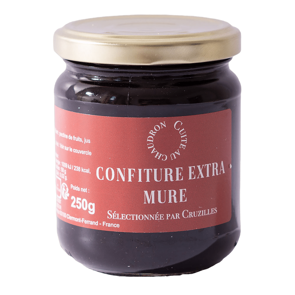 confiture extra de mûres sauvages