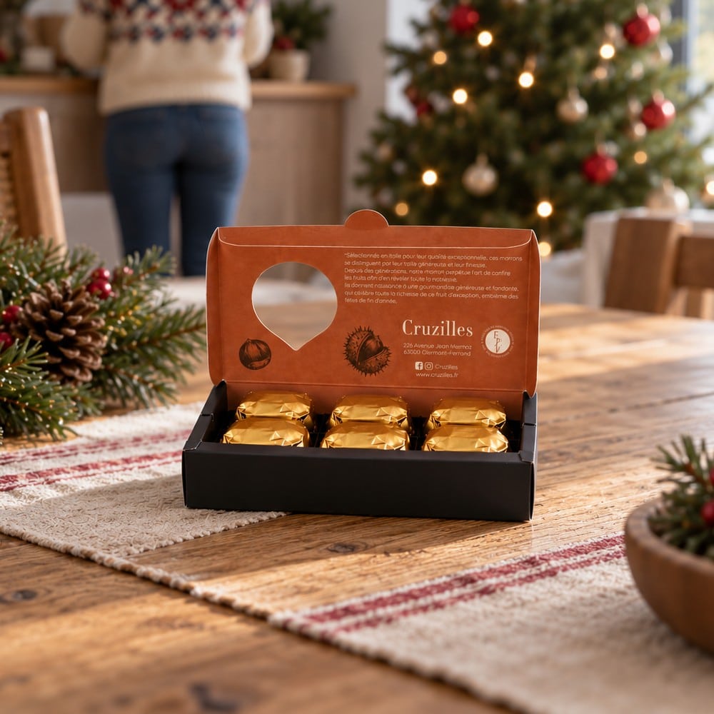 Glazed chestnuts from Naples