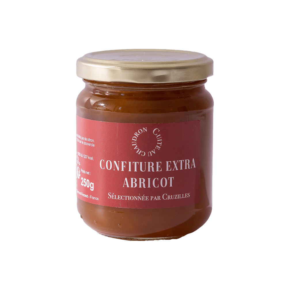 pot confiture extra abricot cruzilles