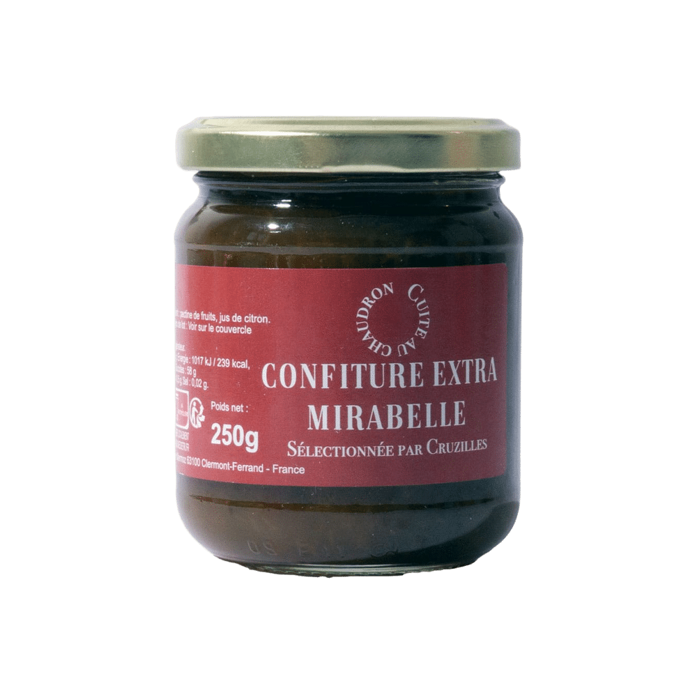 pot confiture extra mirabelle cruzilles