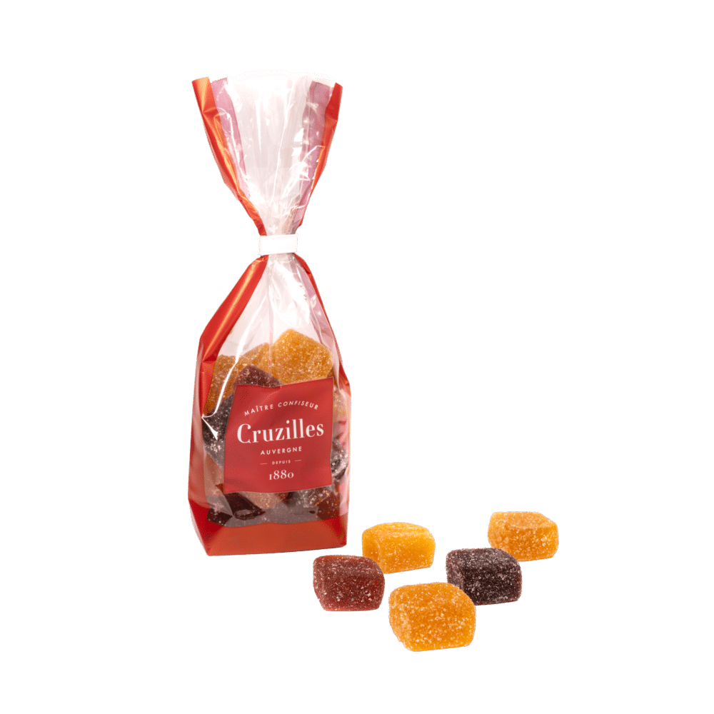 sachet de pates de fruits paves classiques cruzilles