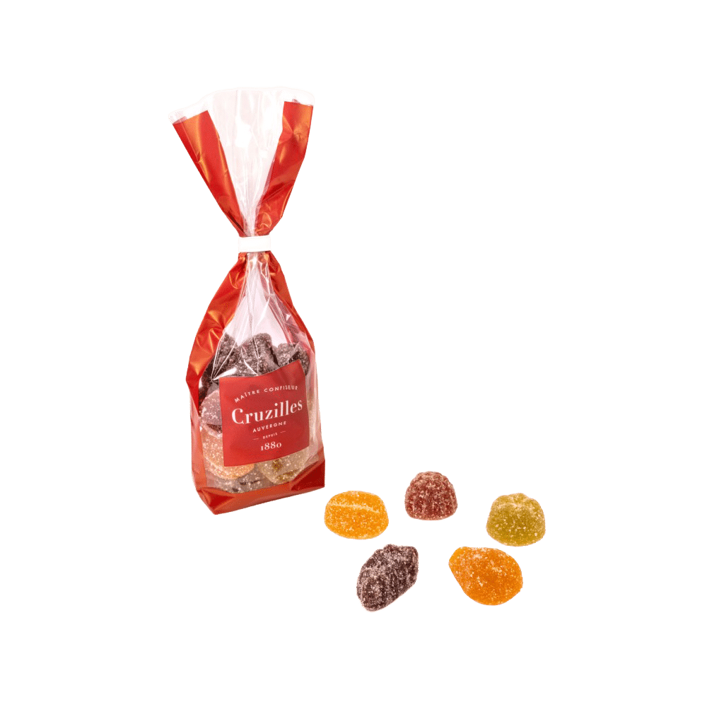 sachet de pates fruits forme fruits