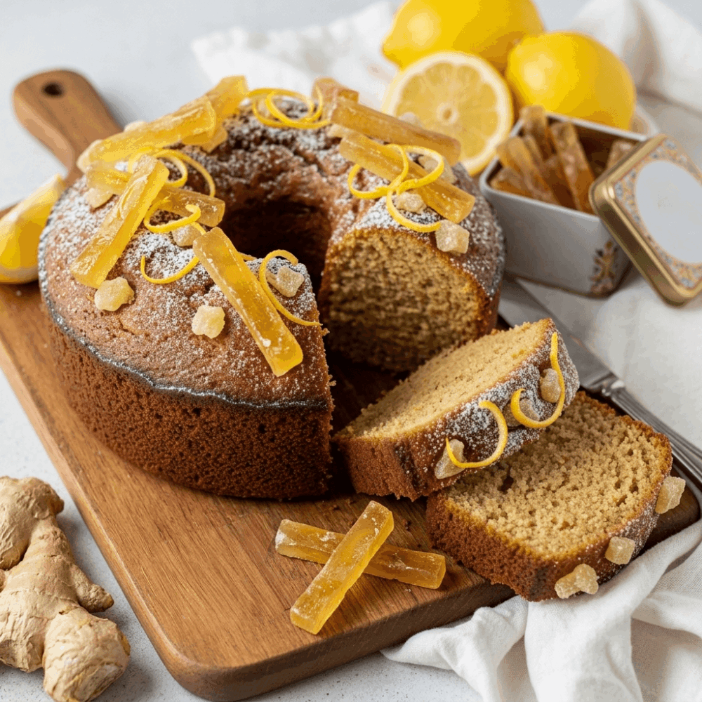 gateau batonnet gingembre confit
