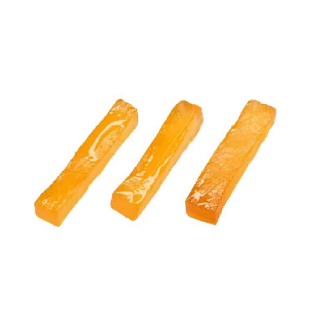 bâtonnets de gingembre confits égouttés