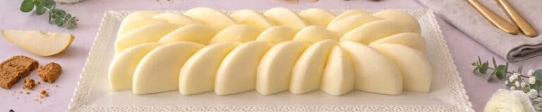 recette buche poire confite vanille heloise latil