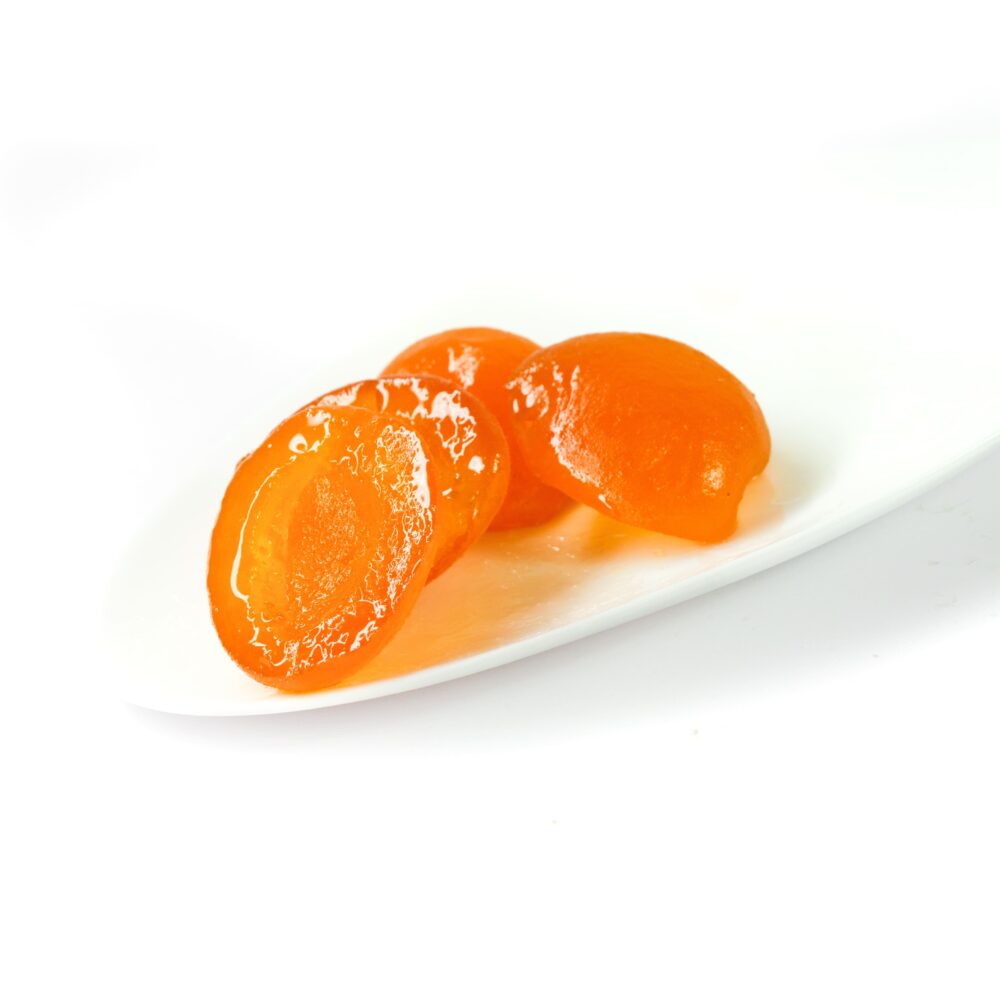 oreillons d'abricots confits égouttés cruzilles