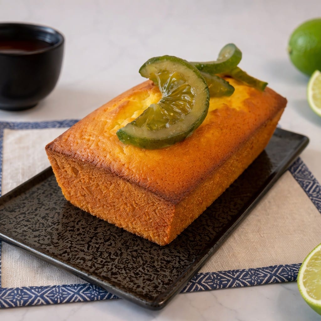 cake the citron vert confit