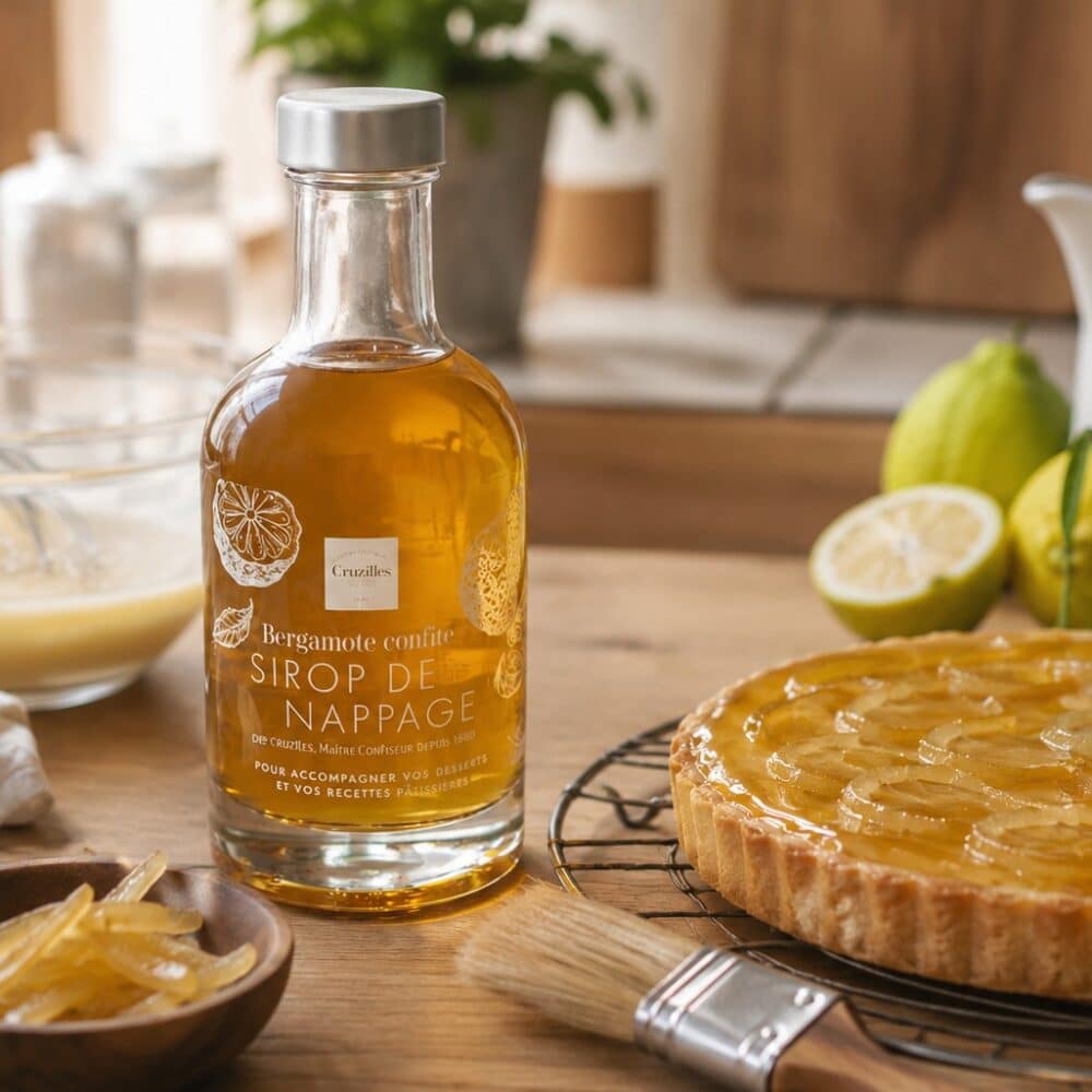 sirop nappage bergamote confite