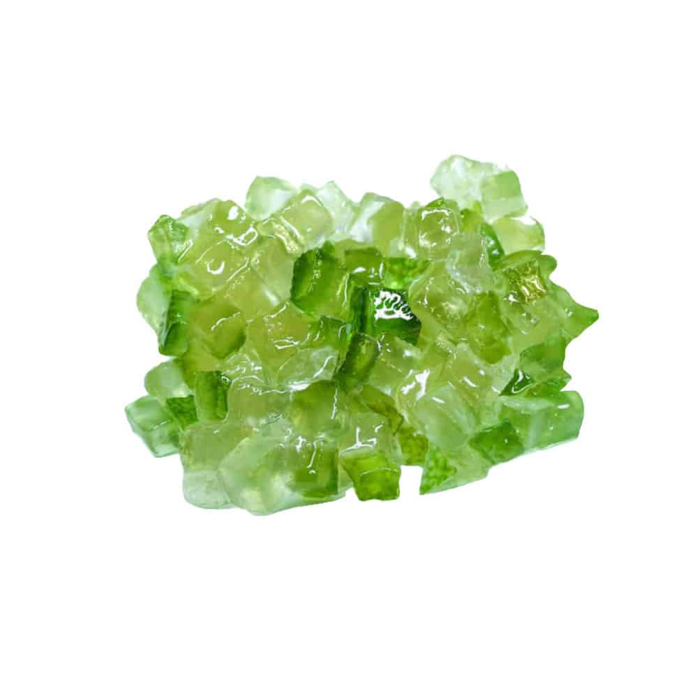 cubes de cédrats confits égouttés