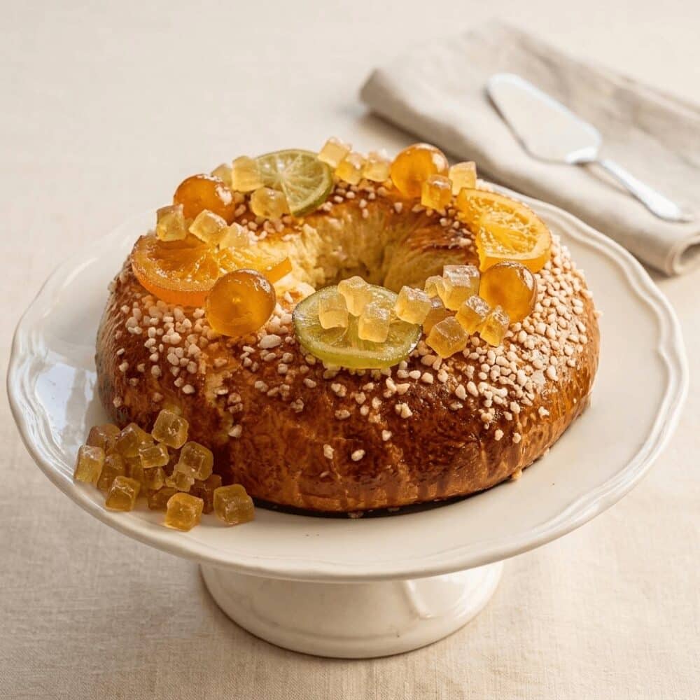 brioche rois poires confites