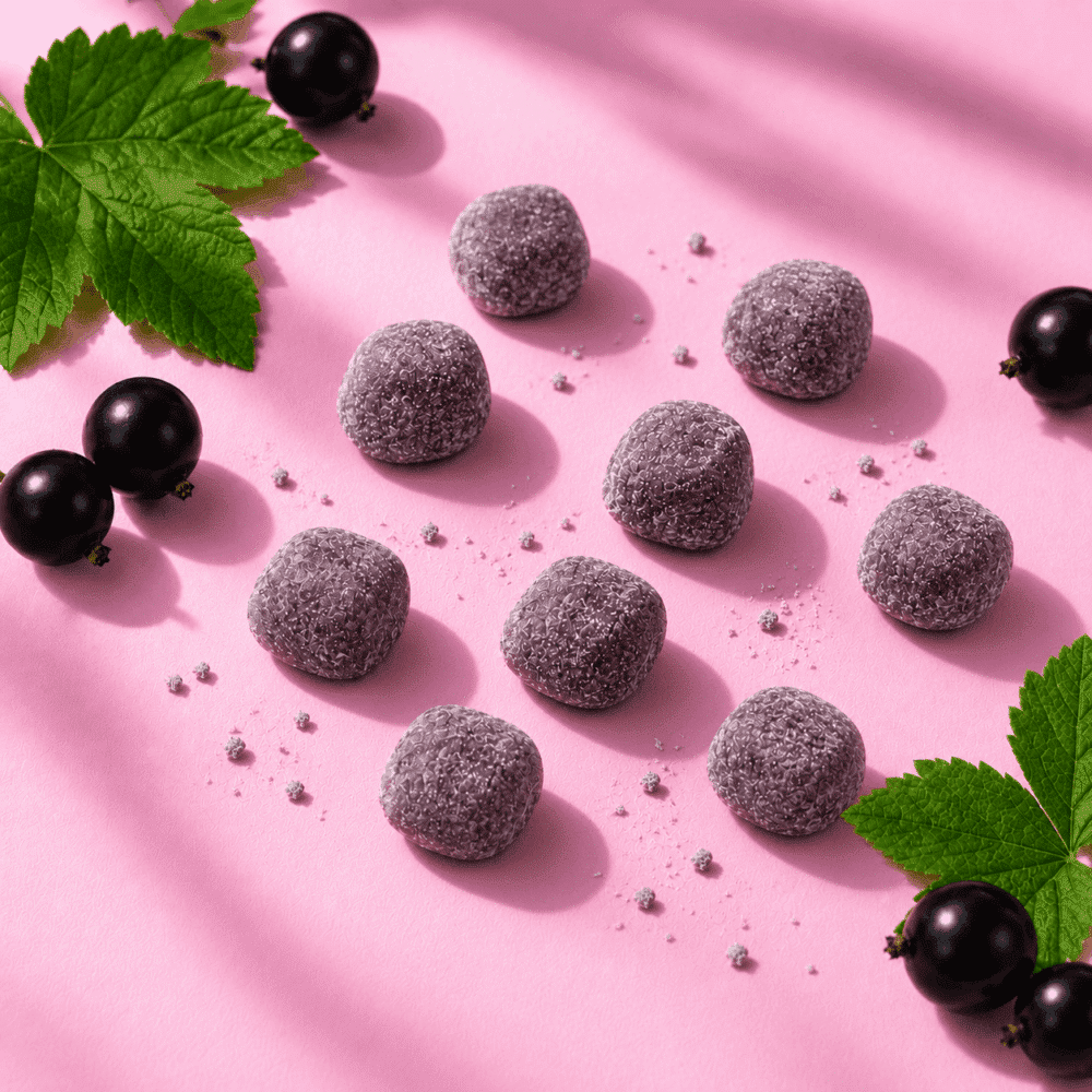 bonbons cœur tendre cassis bourgogne igp